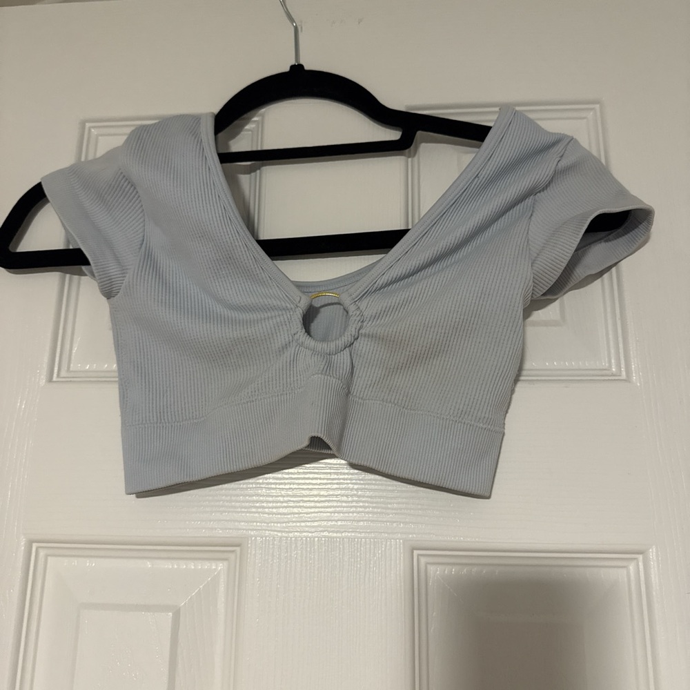 Stylish light blue Women's Top